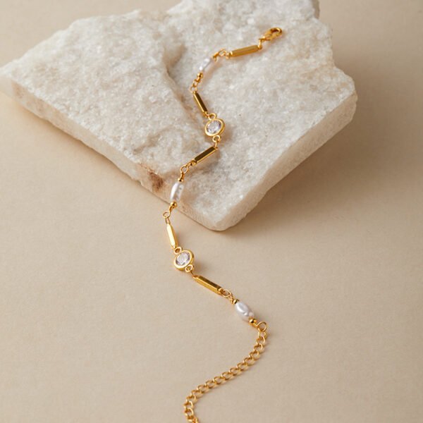 18k-gold-plated-pearl-bracelet-with-zircon-for-women - Image 2