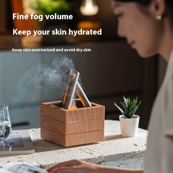 Bonfire Aroma Diffuser Desktop Usb Plug-in Heavy Fog Humidifier - Image 2