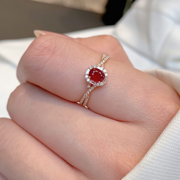 Sterling Silver Geometric Ring