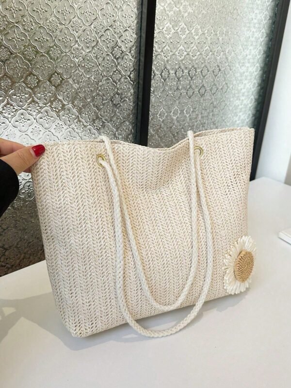 Korean Woven Tote Bag