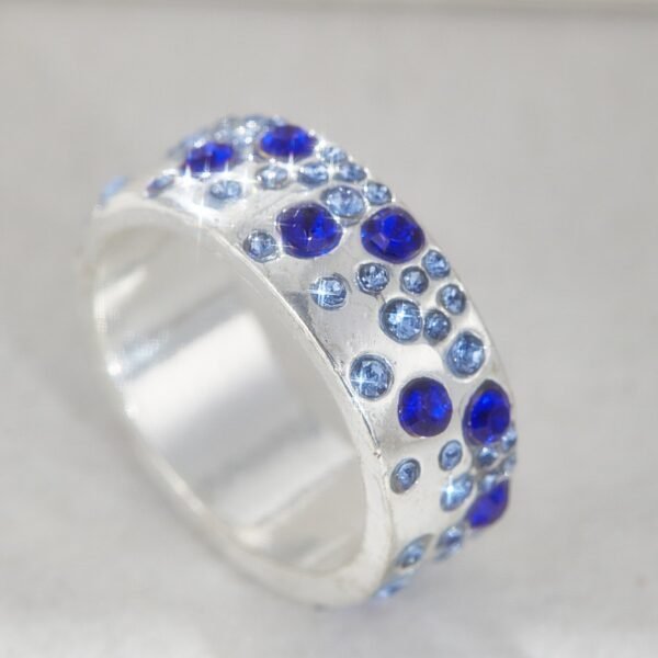 Retro Geometric Ring