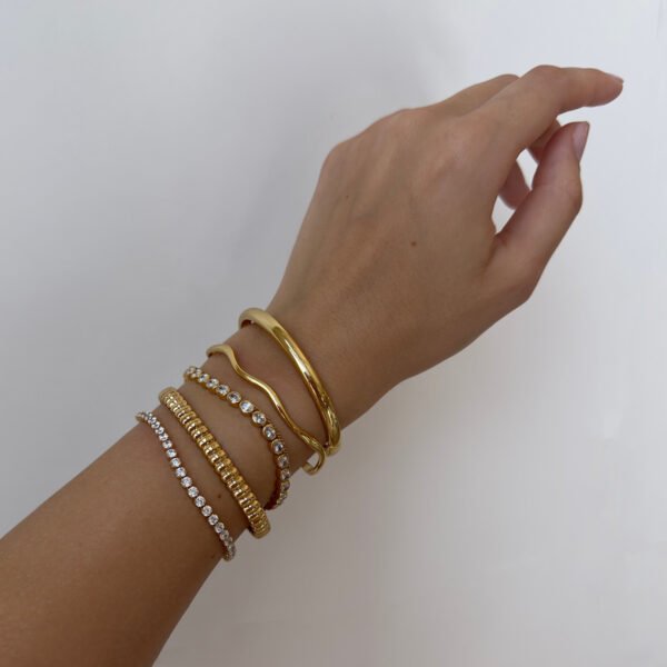 European And American Stainless Steel Bracelet For Women - Image 5
