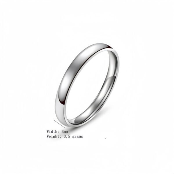 Unisex Korean-Style Arc Titanium Steel Bracelet - Image 8