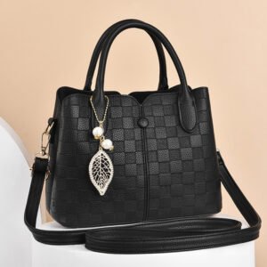 Women's Elegant Large-Capacity PU Crossbody Bag