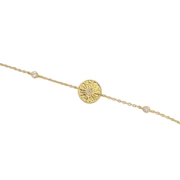 Goddess Mush Ice Bracelet Gold-plated Compass Niche High Sense Asterism - Image 5