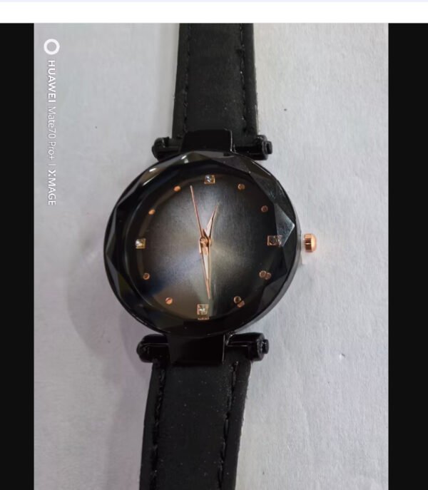 Rose Gold Magnetic Watch