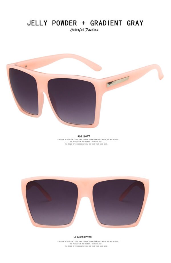 Large Rim Sunglasses Personalized Sunglasses - Image 3