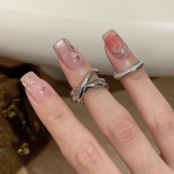 Sterling Silver Trinity Ring
