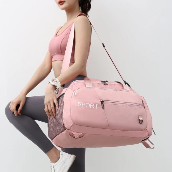 Gym Bag With Shoe Compartment