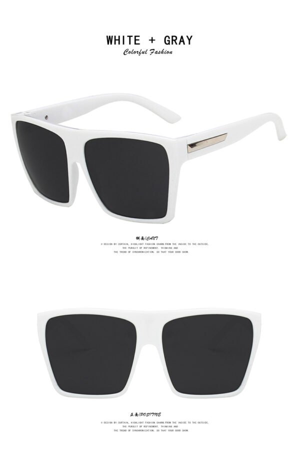 Large Rim Sunglasses Personalized Sunglasses - Image 6