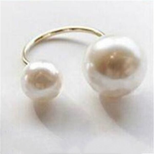 Adjustable Pearl Ring