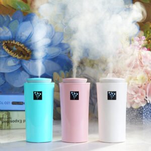 USB Car Humidifier LED Night Light Home Aroma Diffuser