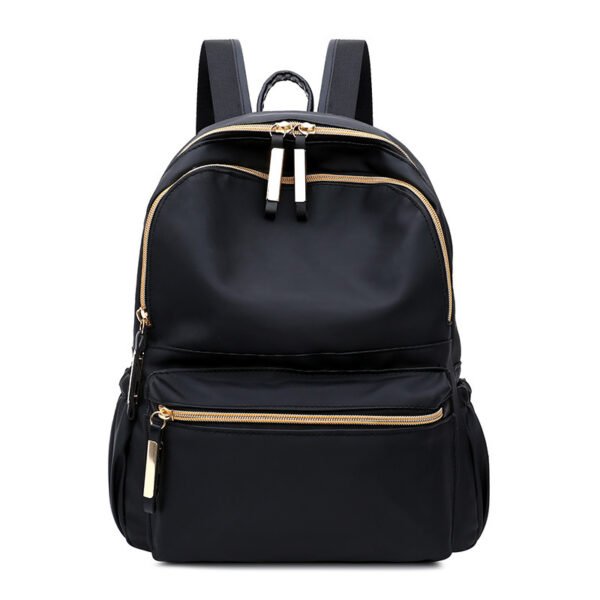 Waterproof Oxford Backpack Women Black School Bags - Image 9