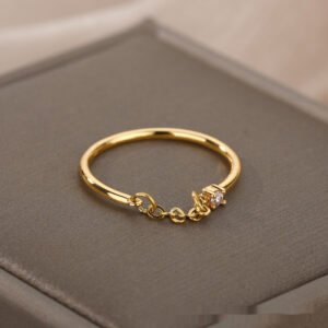 Minimalist Bow Ring