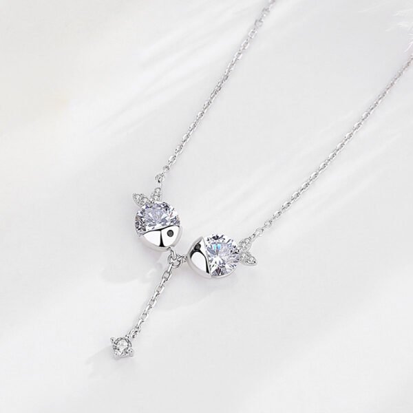Cute necklace zircon necklace - Image 4