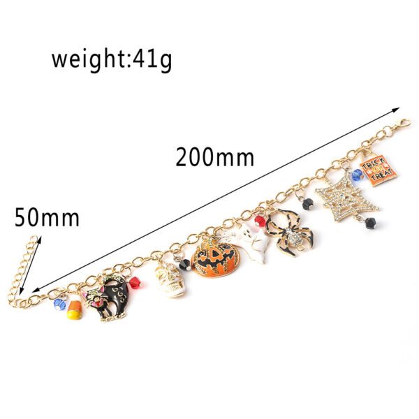 Halloween Alloy Electroplated Bracelet - Image 2