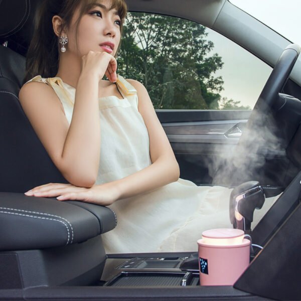 USB Car Humidifier LED Night Light Home Aroma Diffuser - Image 6