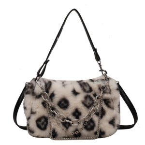 Plush Baguette Bag