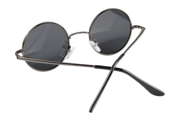Round mirror polarized sunglasses round sunglasses - Image 2