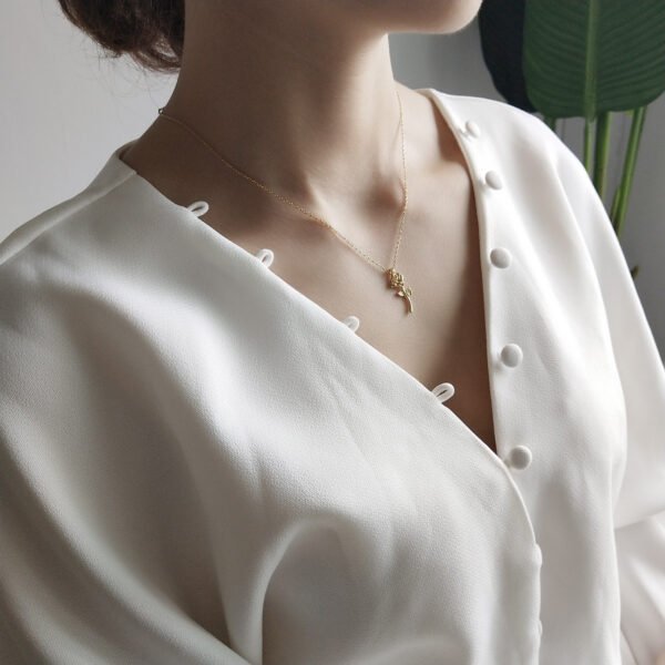 Rose Gold Necklace Necklace Necklace - Image 3