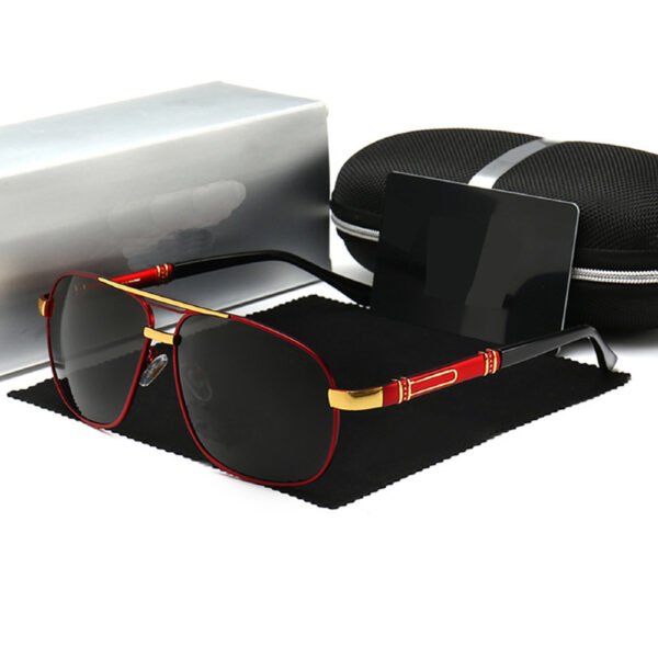 Men Sunglasses With Polarized Square Frames And Sunglasses With Sunglass - Image 6