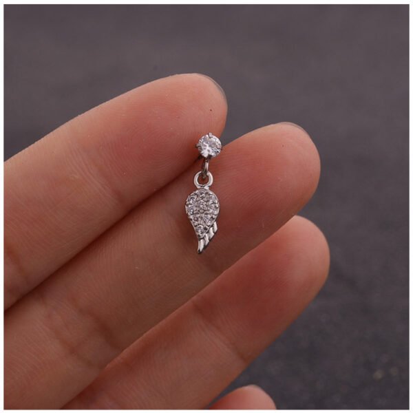 Women's Micro Zircon Helix Ear Bone Studs - Image 3