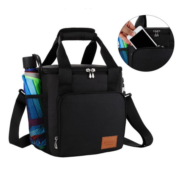 Portable Thermal Lunch Bags For Women Kids Men Fashion Picnic Cooler Lunch Bag Insulated Travel Food Tote Bags Box - Image 2