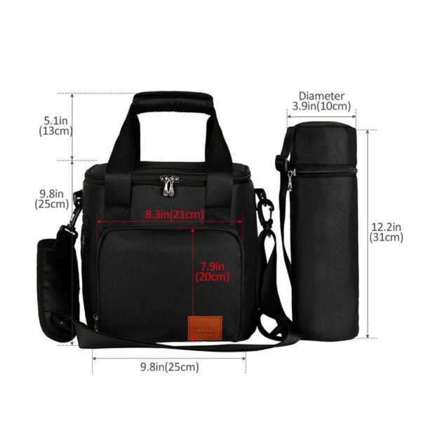Portable Thermal Lunch Bags For Women Kids Men Fashion Picnic Cooler Lunch Bag Insulated Travel Food Tote Bags Box - Image 3