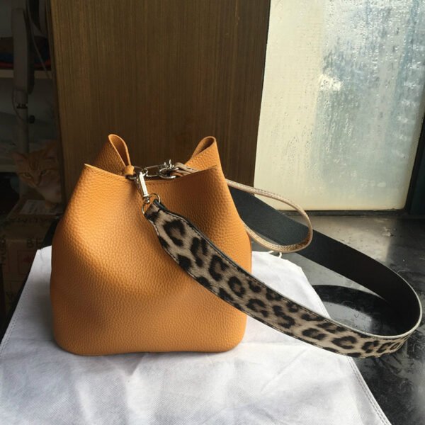 Leopard Bucket Bag