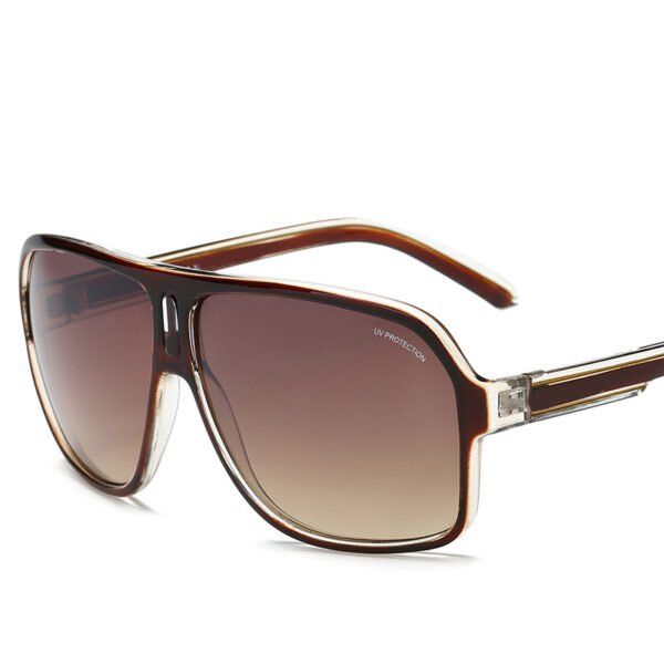 Men's Retro Black Sunglasses Unisex Sunglasses - Image 9