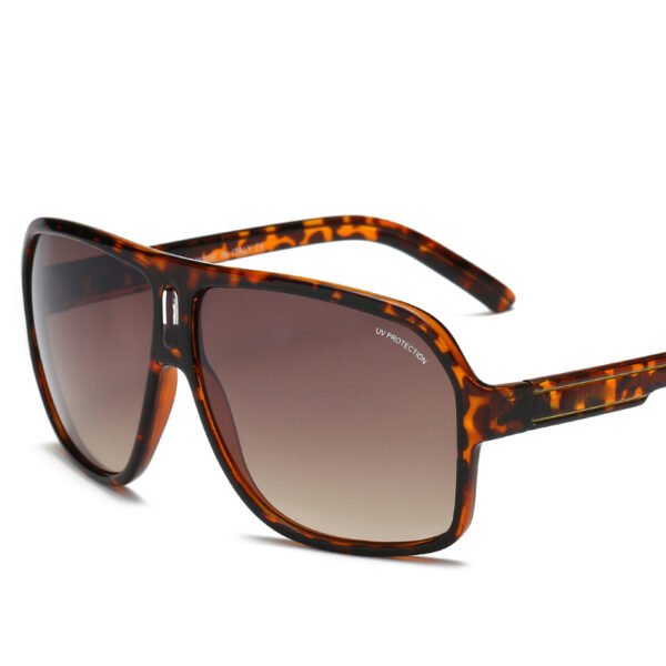 Men's Retro Black Sunglasses Unisex Sunglasses - Image 5
