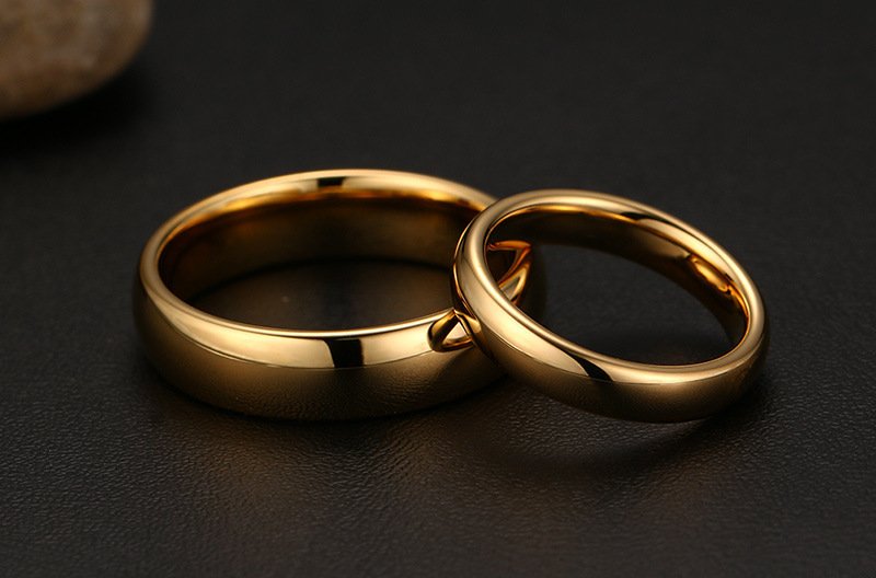 Tungsten Carbide Couple Rings
