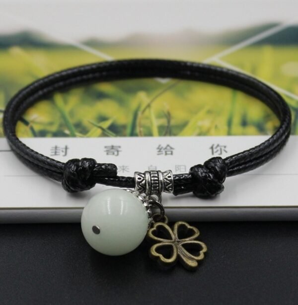 Luminous Men's and Women's Lovers Bracelet Student's Personality Jewelry Weave Hand-wrap Mori Korean Bracelets Bracelets - Image 2