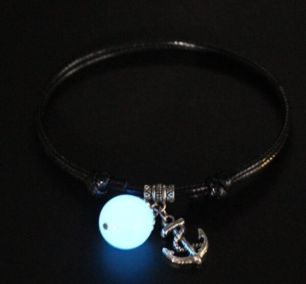 Luminous Men's and Women's Lovers Bracelet Student's Personality Jewelry Weave Hand-wrap Mori Korean Bracelets Bracelets - Image 3
