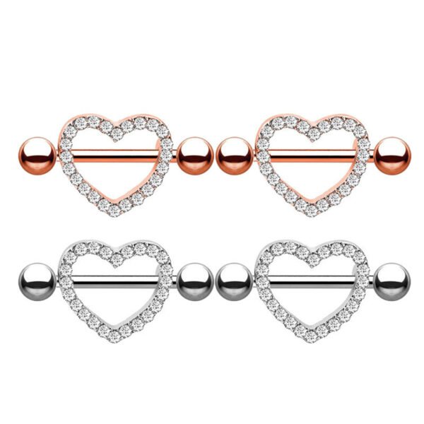 Fashion Barbell Nipple Ring - Image 3