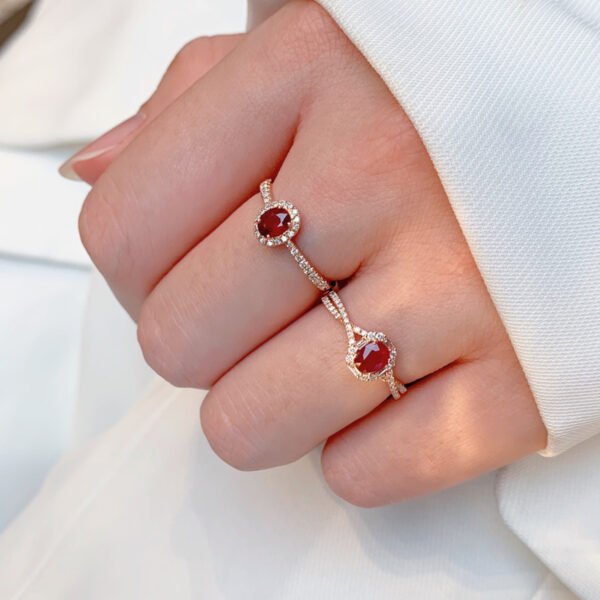 Sterling Silver Geometric Ring