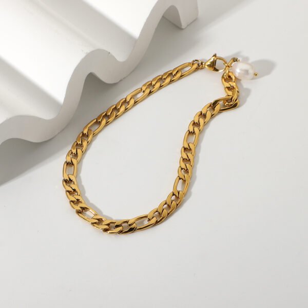 Fashion 18K Gold Plated Stainless Steel Anklets - Image 10