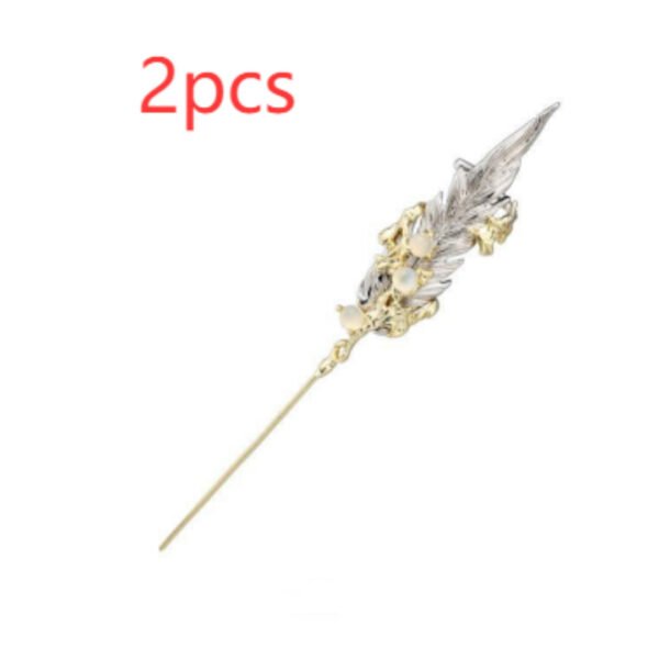 Wing Geometric Alloy Ear Stud Piercing - Image 7