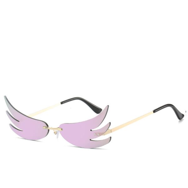 Flame sunglasses reflective sunglasses - Image 5