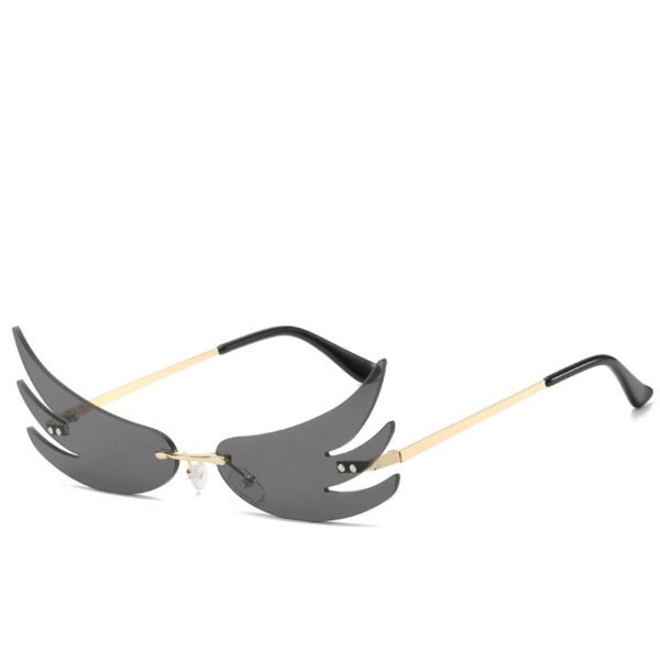 Flame sunglasses reflective sunglasses - Image 4