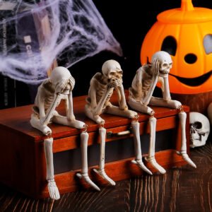 Halloween Skull Ornaments