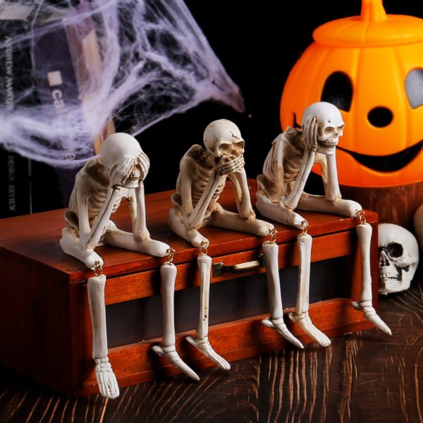 Halloween Skull Ornaments