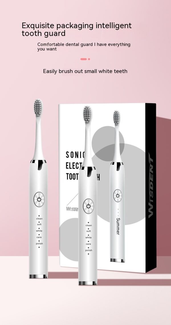 Rechargeable Waterproof Sonic Electric Toothbrush - Image 10