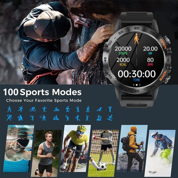 Bluetooth Calling Smart Watch Outdoor - Image 9