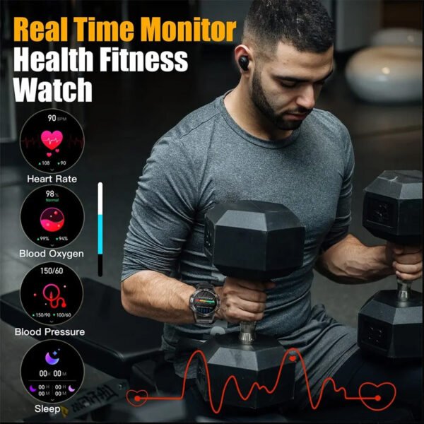 Bluetooth Calling Smart Watch Outdoor - Image 3