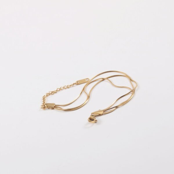 Countless Bracelets Titanium Steel Plated 18K Gold - Image 4