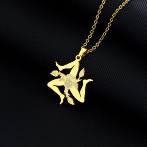 Geometric Pendant Necklace