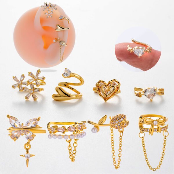 Butterfly Ear Clip