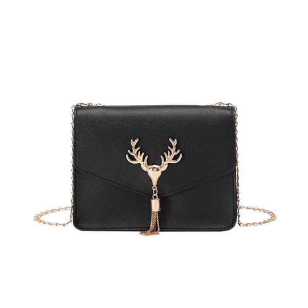 Women's Tassel Deer Head PU Phone Crossbody Bag - Image 10