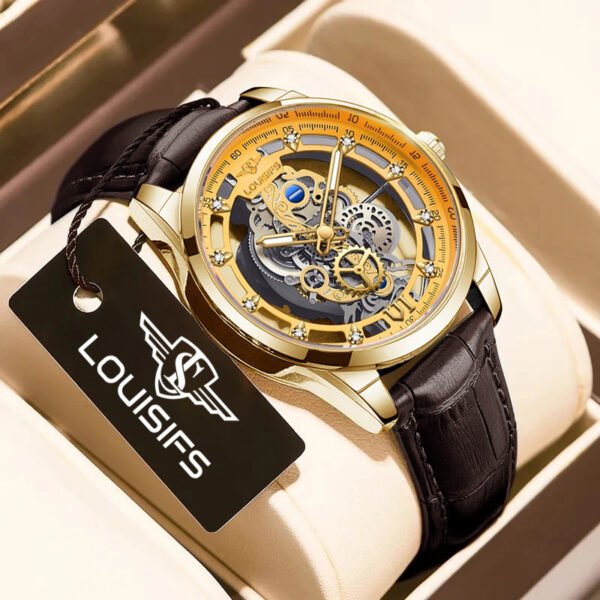 Swiss Double-sided Hollow Non-mechanical Men's Quartz - Image 5